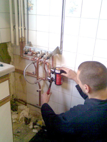 new Worcester boiler and MagnaClean in Peckham, Camberwell
