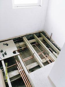 Central heating installation in Lower Sydenham London SE26