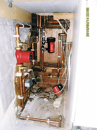Brockley SE4 magnaclean filter and pump